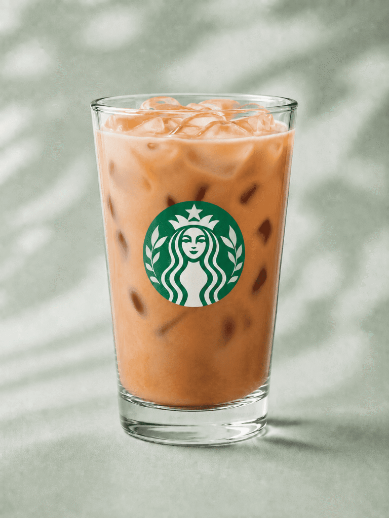 Starbucks Iced Toasted Coconut Latte