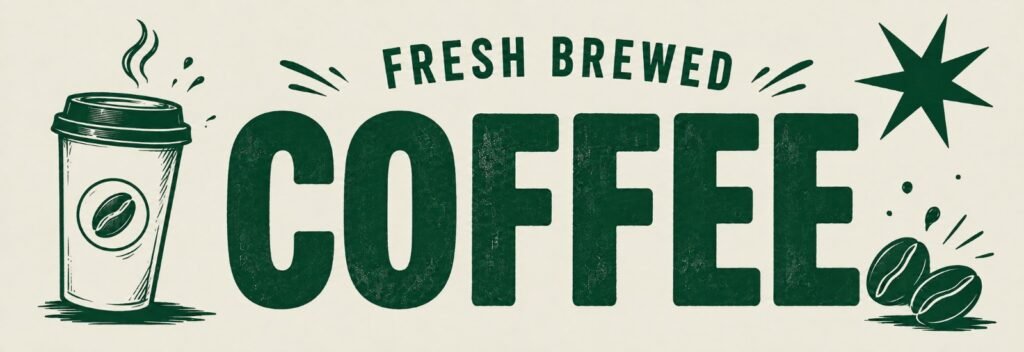 Coffee banner