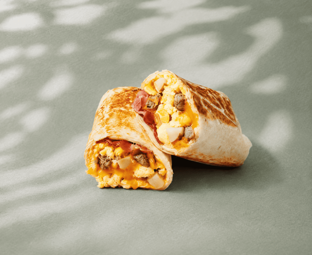 Starbucks Bacon Sausage and Egg Wrap