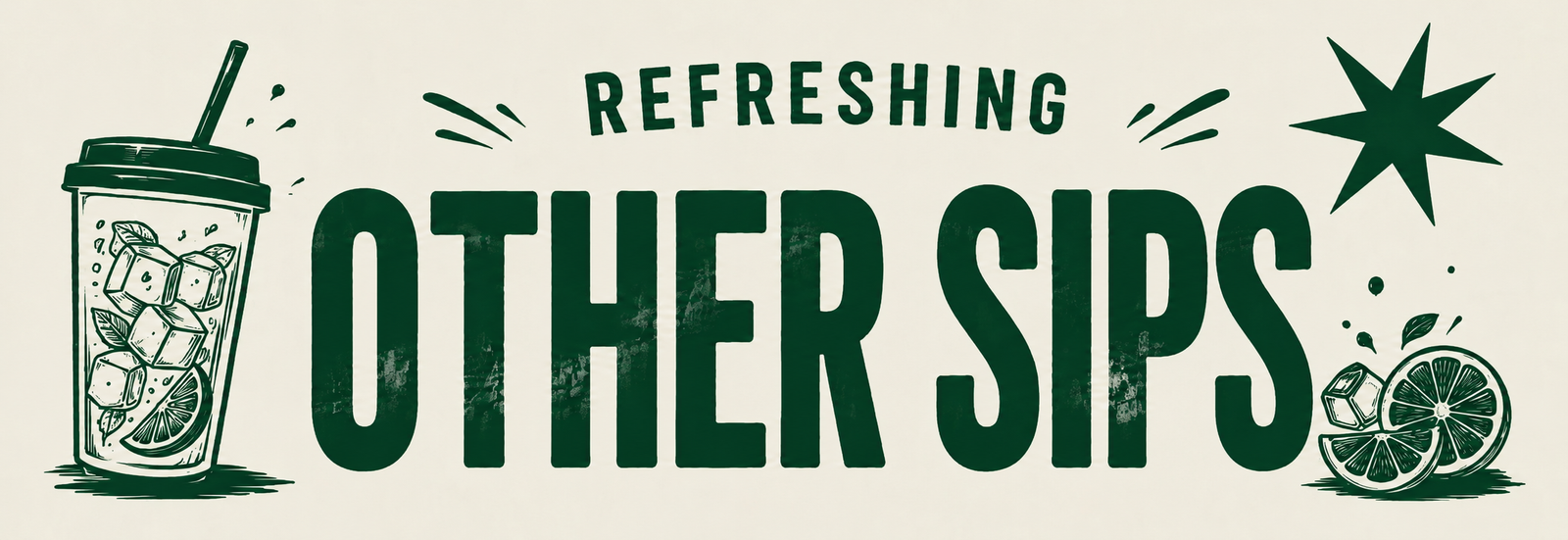 Starbucks other Sips banner