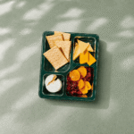 Starbucks Cheese Trio Protein Box with crackers and dried fruit