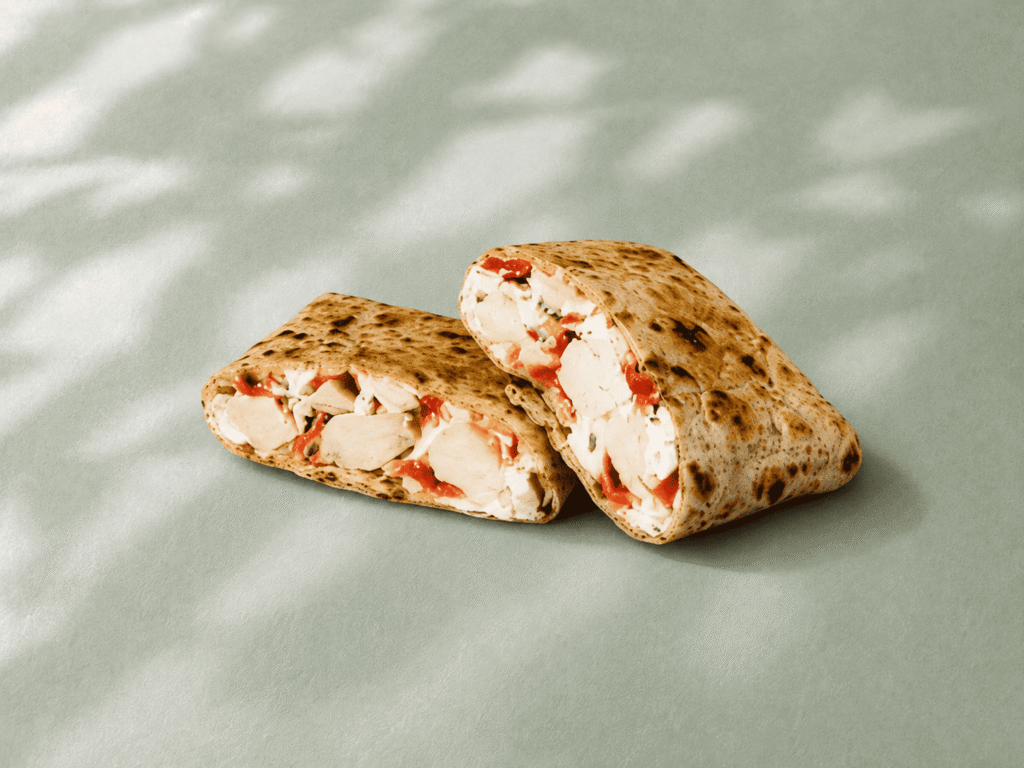 Starbucks Chicken Bacon Protein Pocket with garlic herb cheese