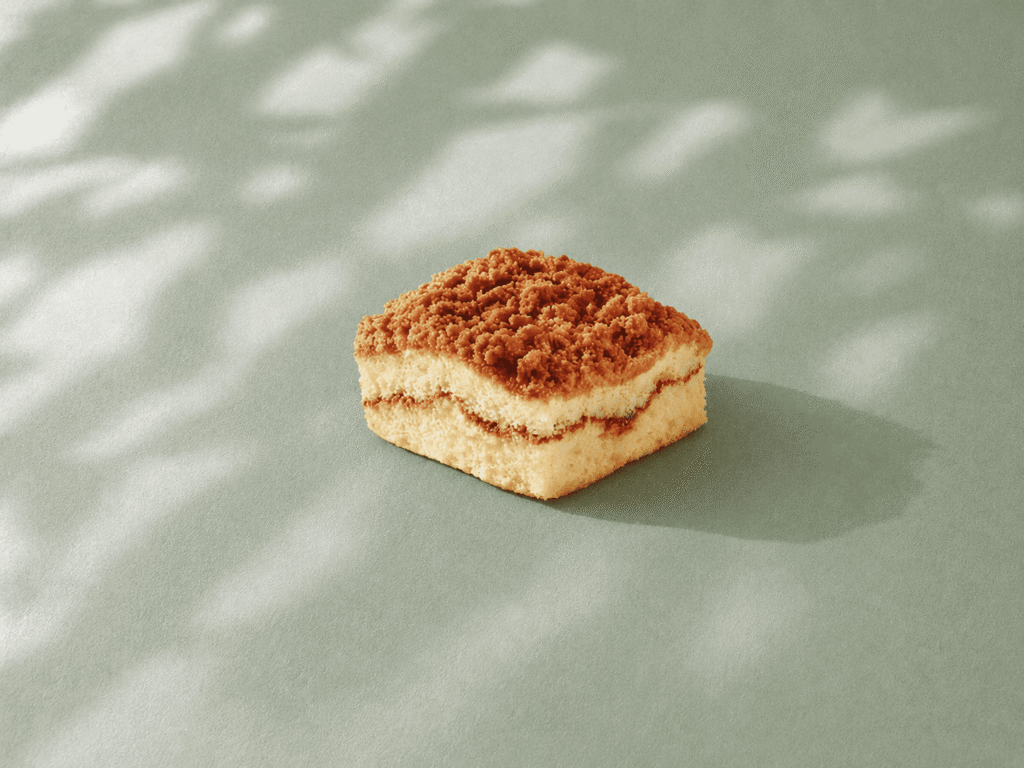Starbucks Cinnamon Coffee Cake with streusel topping