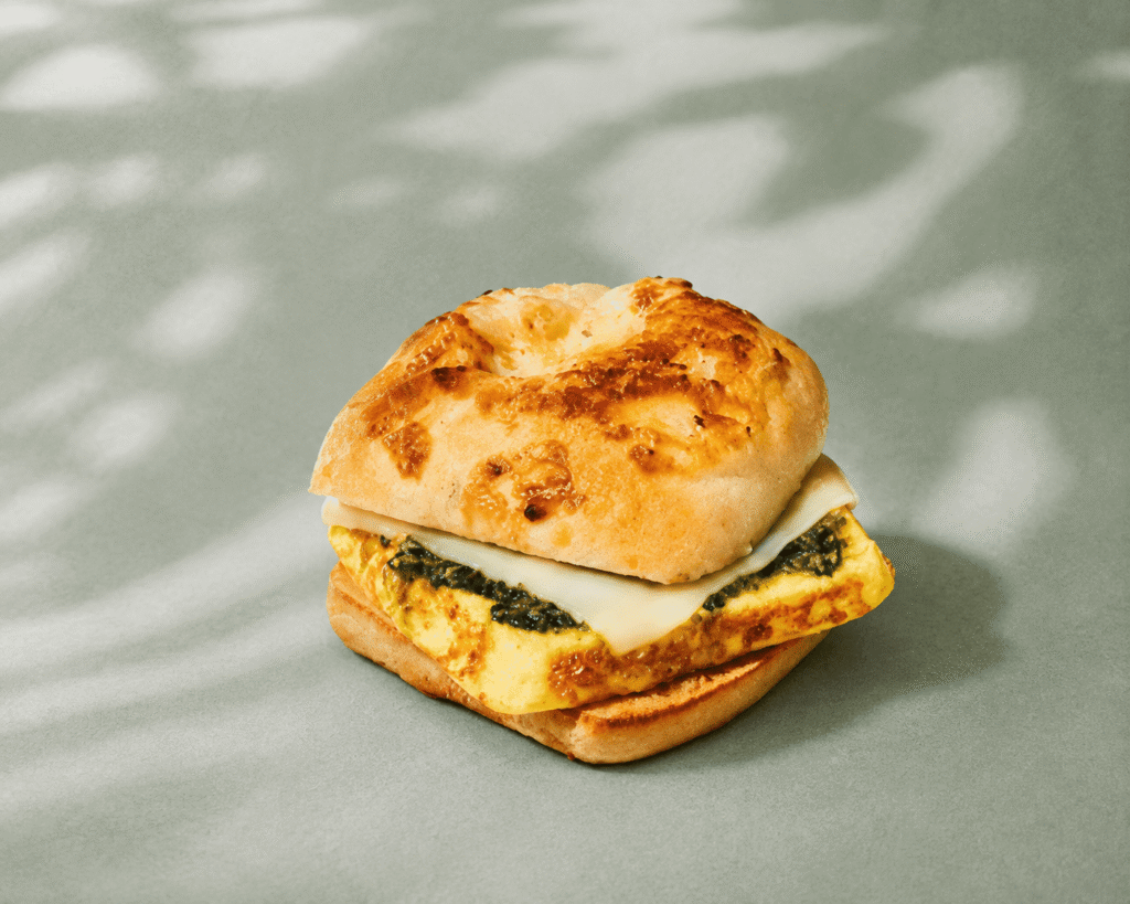 Starbucks Egg Pesto and Mozzarella Sandwich