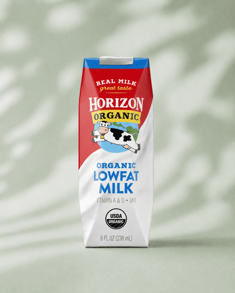 Starbucks Horizon Organic Lowfat Milk 8 fl oz carton