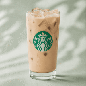 Starbucks Iced Chai Latte with milk and chai spices