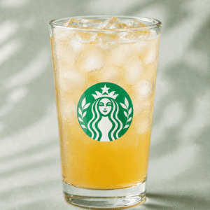 Starbucks Iced Green Tea served over ice