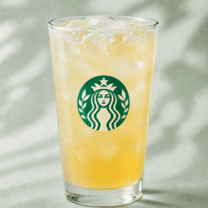 Starbucks Iced Green Tea Lemonade served over ice