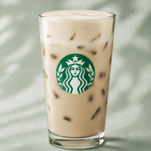 Starbucks Iced Mango Cream Chai with mango cold foam