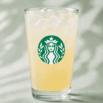 Starbucks Lemonade served chilled over ice