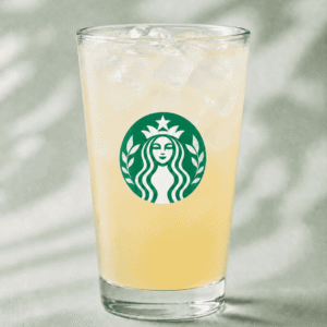 Starbucks Lemonade served chilled over ice