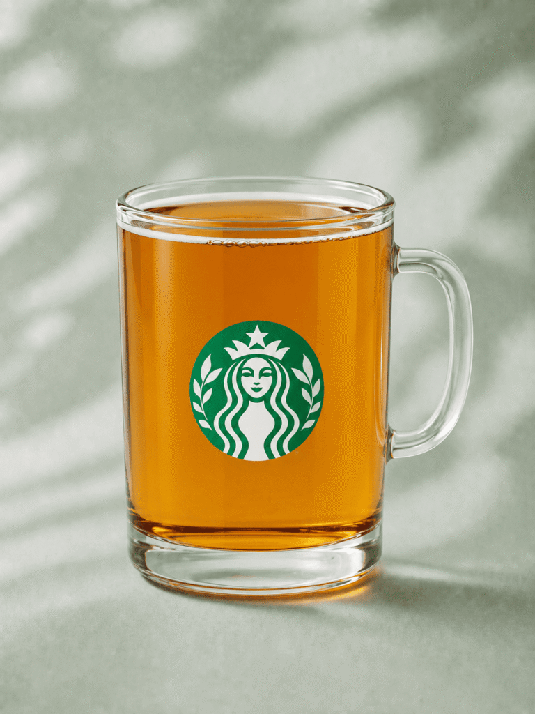 Starbucks Mint Majesty herbal tea with peppermint and spearmint