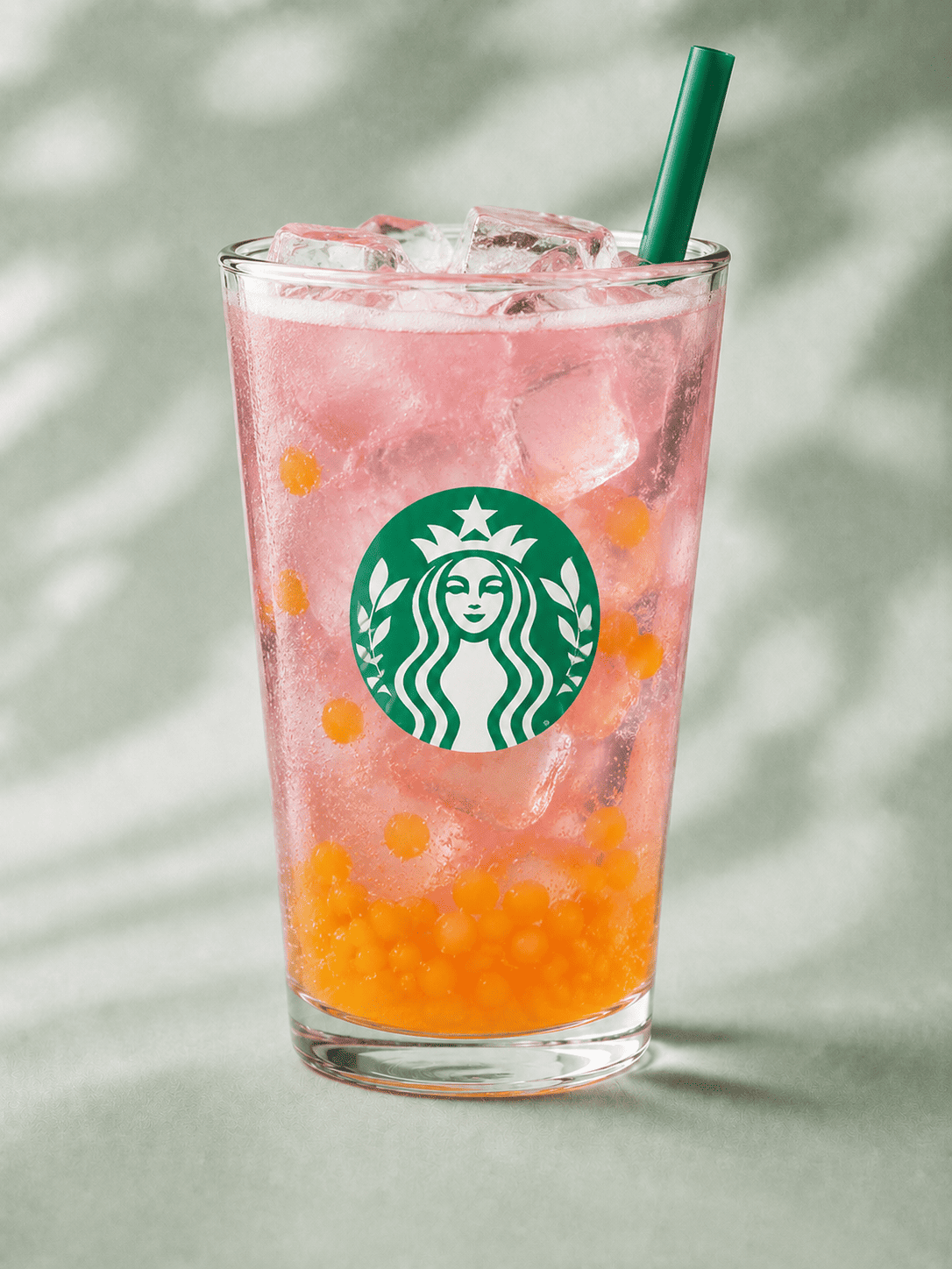 passionfruit-guava-refresher.png Starbucks Passionfruit Guava Refresher with mango pineapple pearls