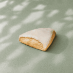 Starbucks Petite Vanilla Bean Scone with vanilla glaze