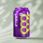 Starbucks Poppi Grape Soda 12 fl oz can