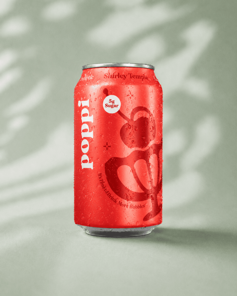 Starbucks Poppi Shirley Temple Soda 12 fl oz can