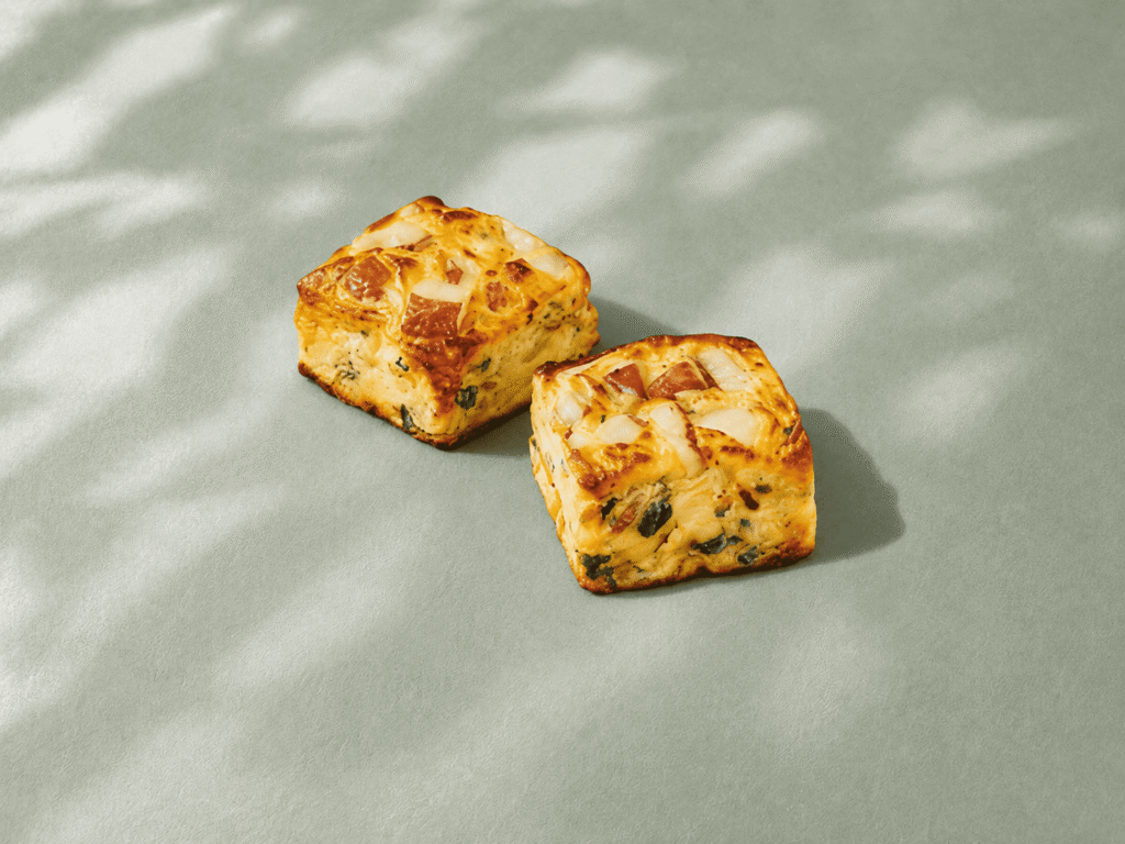 Starbucks Potato Cheddar and Chive Bakes