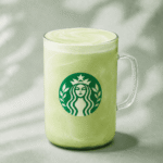 Starbucks Protein Matcha with steamed milk and added protein