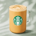 Starbucks Pumpkin Spice Chai with pumpkin and warm spices