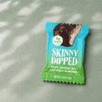 Starbucks SkinnyDipped Coconut Almond Bite with dark chocolate
