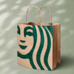 Starbucks Small Shopping Bag recyclable paper bag