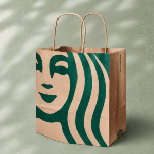 Starbucks Small Shopping Bag recyclable paper bag