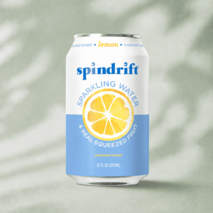 Starbucks Spindrift Lemon Sparkling Water 12 fl oz can
