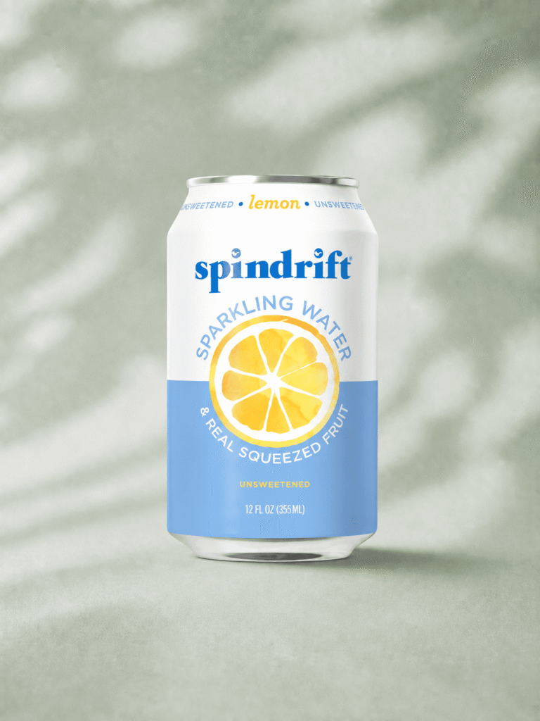 Starbucks Spindrift Lemon Sparkling Water 12 fl oz can