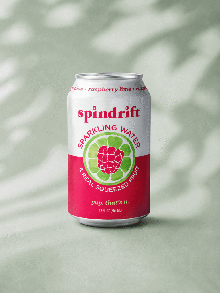 Starbucks Spindrift Raspberry Lime Sparkling Water 12 fl oz can