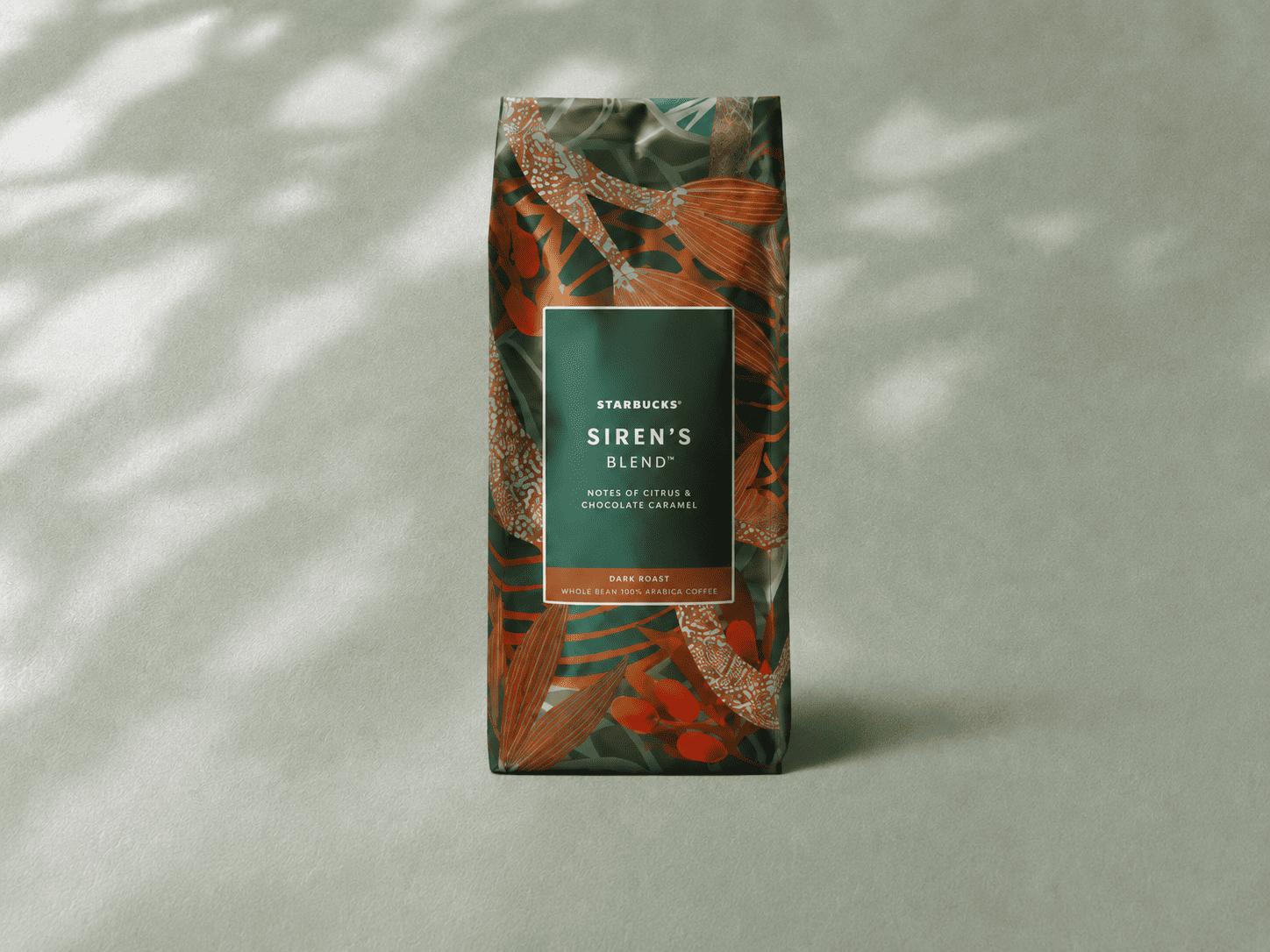 starbucks-sirens-blend.png Starbucks Siren’s Blend Medium Roast Whole Bean Coffee