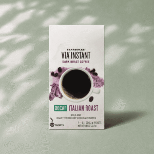 Starbucks VIA Instant Decaf Italian Roast Coffee