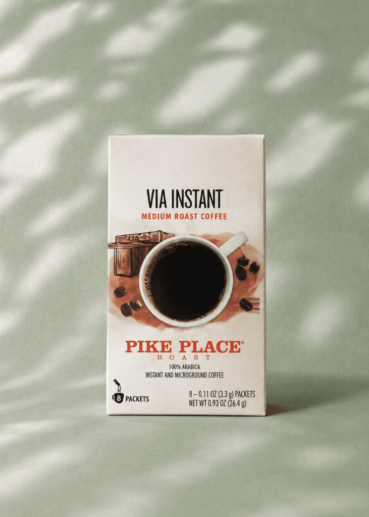 Starbucks VIA Instant Pike Place Roast Medium Roast Coffee