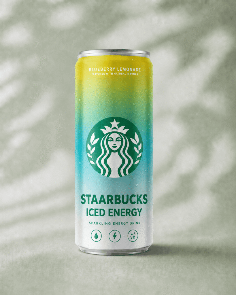 Starbucks Iced Energy Blueberry Lemonade 12 fl oz can