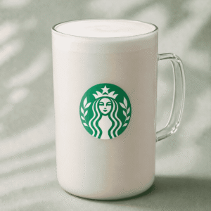 Starbucks Steamed Milk with light foam