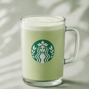 Starbucks Sugar-Free Caramel Protein Matcha with protein milk