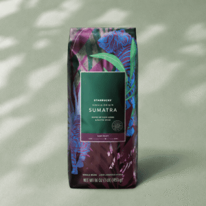 Starbucks Sumatra Dark Roast Whole Bean Coffee 1 lb