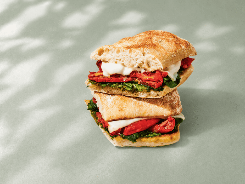 Starbucks Tomato and Mozzarella on Focaccia Sandwich