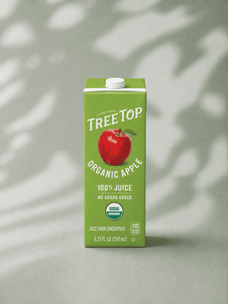 Starbucks Tree Top Organic Apple Juice 6.75 fl oz