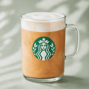 Starbucks Vanilla Protein Latte with espresso and protein milk